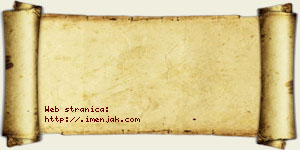 Janko Pribićević vizit kartica